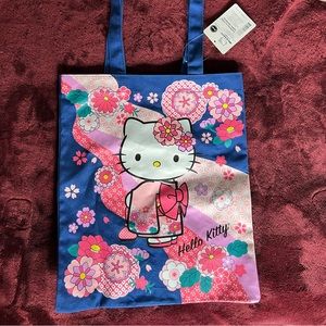 Hello Kitty Kimono Canvas Tote Sold Out